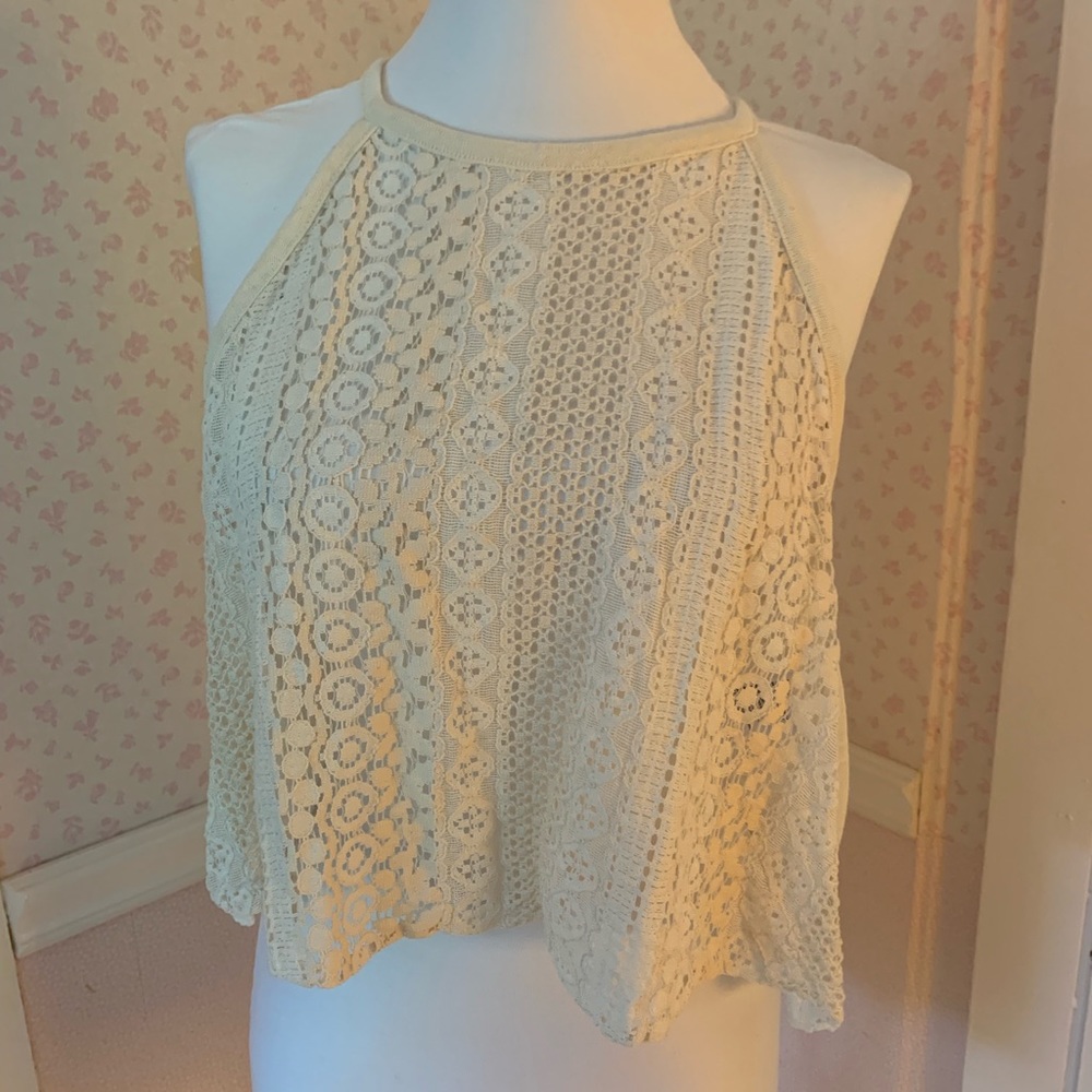 Lace Crop Top - American Eagle